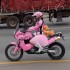 Kobieta kontra odziez motocyklowa - ktm-pink