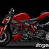 Ducati Streetfighter 848 mlody dzikus - krwista czerwien