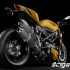 Ducati Streetfighter 848 mlody dzikus - widok na wydechy