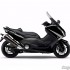 Yamaha T-Max 2012 nowe szaty krola - czarne prawy bok