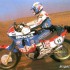 Motocykle ktore zdobyly pustynie triumfatorzy Dakaru - 16 Honda NXR750V na trasie Dakaru