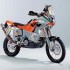 Motocykle ktore zdobyly pustynie triumfatorzy Dakaru - 32 KTM LC8 950R na ktorym Meoni wygral Dakar 2002