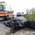 Wypadki motocyklowe na wlasne zyczenie - Wypadek motocyklowy Yamaha