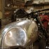 Nostalgiczny garaz motocyklowy na Woli - Yamaha 86gear warsztat