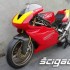 Supermono niewykorzystana potega jednego cylindra - przod Ducati