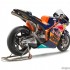 Motocykl MotoGP od pomyslu do realizacji - KTM RC16 2016 prawy tyl