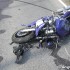 Uwaga na drogi wylegaja motocyklisci - Wypadek motocyklowy