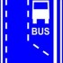 Buspasy dla motocyklistow Niepredko - Bus pas znak