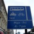 Buspasy dla motocyklistow Niepredko - Znaki w Londynie