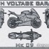 High Voltage Garage koncepcja i wizualizacja - Koncept bike High Voltage Garage 2009