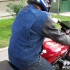 Jak prac ciuchy motocyklowe - Kurtka redline crusher wyglad na motocyklu