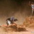 Ochraniacze offroadowe co wybrac - Gleba motocyklisty Rajd Dakar 2009