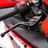 Odbudowa motocykla sportowego tanio i skutecznie - Dzwignia hamulca Suzuki GSX600R