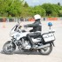 Skuterem pod prad - Policjant motocyklista trening