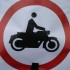 Wrozby Andrzejkowe dla motocykli - Zakaz wjazdu motocykli