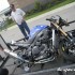 Zakup motocykla uzywanego co sprawdzac - motocykl zniszczony na torze