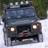 Zima w terenie 1x2 kontra 4x4 - Jazda na kolcach zima Land Rover