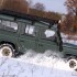 Zima w terenie 1x2 kontra 4x4 - Jazda na oponach kolcowanych Land Rover w sniegu