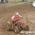 Motocross quadow w Olsztynie - ostry zakret