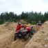 Piknik ATV Honda rodzinny weekend na quadach - quad zakopany w piachu