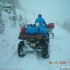 Romania 2008 - snieg quad gory zaspy