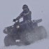 200 kmh po zamarznietym jeziorze - Yamaha Grizzly w sniegu