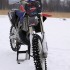 200 kmh po zamarznietym jeziorze - Yamaha YZ250