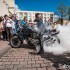 Rozpoczecie sezonu motocyklowego w Tarnowie 2014 - Palenie gumy zlot Tarnow