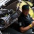 BMW GS Challenge na poligonach Nowej Deby - fotograf w kamerze