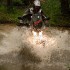 BMW GS Trophy 2012 w duchu rywalizacji - Drawsko Pomorskie motocykl w wodzie
