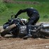 BMW Motocykl GS Challenge trafiony zatopiony - Wywrotka w piachu GS