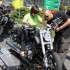 Czeladz pod natlokiem motocyklistow niedziela na BP - jazda stacjonarna Harley Davidson