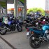 Czeladz pod natlokiem motocyklistow niedziela na BP - motocykle na stacji BP