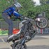 Czeladz pod natlokiem motocyklistow niedziela na BP - pokazy stuntu raptowny