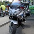 Czeladz pod natlokiem motocyklistow niedziela na BP - policyjna Honda CBF