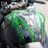 Czeladz pod natlokiem motocyklistow niedziela na BP - wyluzowany bak Gixxer