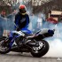 Free Fun Motors juz dziala - palenie gumy Raptowny stunt Suzuki GSXR
