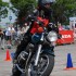 Gymkhana 2012 I runda zawodow zrecznosciowych Hondy - Bozena Chadzynska na motocyklu