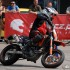 Gymkhana 2012 I runda zawodow zrecznosciowych Hondy - KTM EXC 520 supermoto