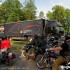 H-D Demo Truck Tour Chudow - motocykle i demo truck w tle