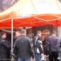 Harley-Davidson Demo Truck Tour w Warszawie - kolejka do zapisywania sie na jazdy testowe