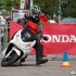 Honda Gymkhana w Warszawie slalomem mosci panowie - Honda PCX