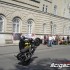 II Radomska Wiosna Motocyklowa oficjalne rozpoczecie sezonu - pokaz jazda na gumie