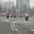 Krakowscy Mikolaje na motocyklach 2009 - jazda ulicami krakowa