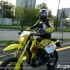Motocyklisci rozpalili gasnacy plomyk mlodego Patryka - parada supermoto 2