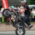 Motocyklowy Dzien Dziecka w CZD - Beku wheelie stunt show