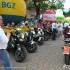 Motocyklowy Tour de Pologne 2011 - motocyle czekaja na wyjazd
