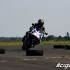 Trening motocyklowy w Ulezu - Szkolenie motocyklistow Lotnisko Ulez zakret