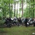 XII Miedzynarodowy Zlot Motocykli BMW relacja - lesny parking