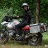 Zlot motocykli BMW 2011 czasy PRL w Bornem Sulinowie - Lipowski Marek na motocyklu